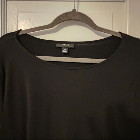Simple Alfani Black Tunic Long Top. Flattering. Versatile.  XXL - Picture 5 of 7